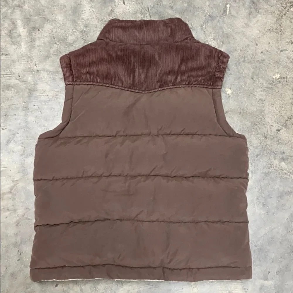 Gymboree Youth S (5-6) Brown Puffer Vest